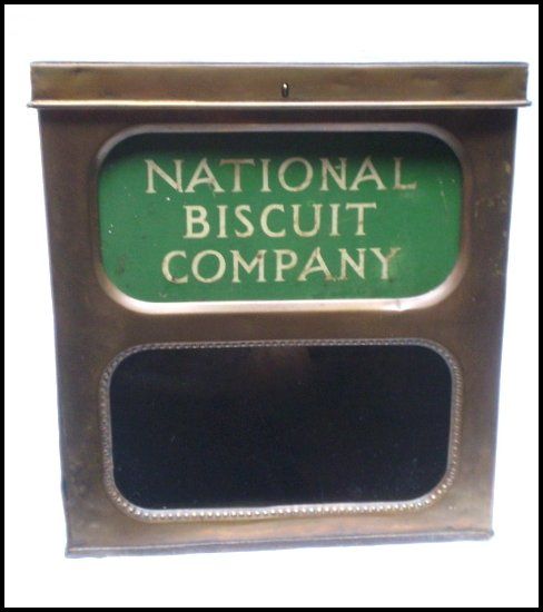 Vintage National Biscuit Company Store Counter Display Tin Vintage National Biscuit Company Store Counter Display Tin