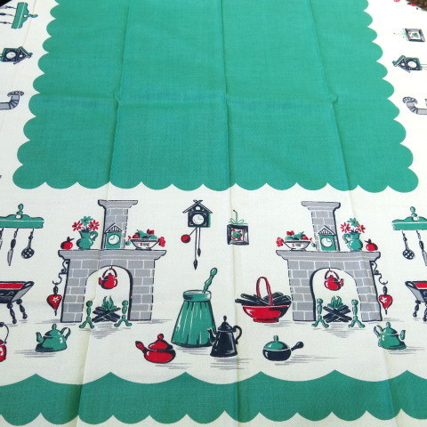Vintage 1950's Broderie Creations Tablecloth NWT Vintage 1950's Broderie Creations Tablecloth NWT
