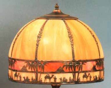 Antique reproduction deals glass lamp shades