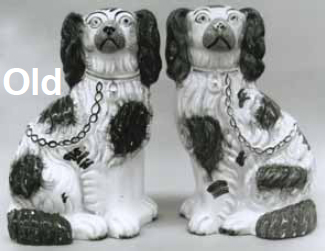 staffordshire dog porcelain