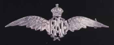 WW II Royal Air Force (RAF) Sterling Silver Pin