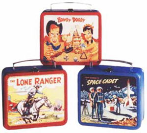 Classic 1950s Metal Lunch Boxes