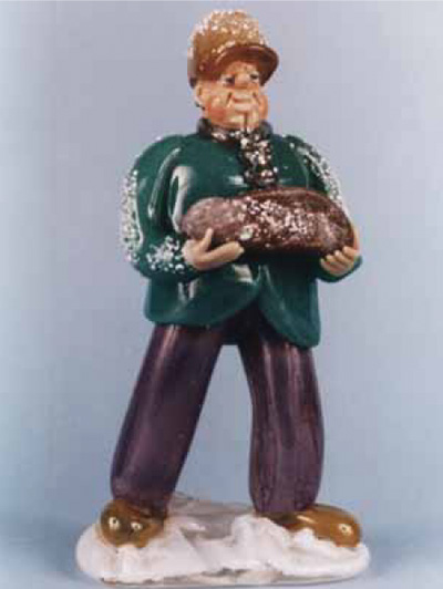 Occupational Czech Glass Figurines