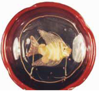 New Murano Glass with Encased Figurines