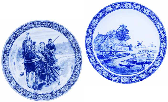 kleur Gelach Ga naar beneden Delft Plaques and Plates - Created for Decorators and Reproducton Wholesale