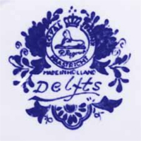 delfts blauw pottery marks