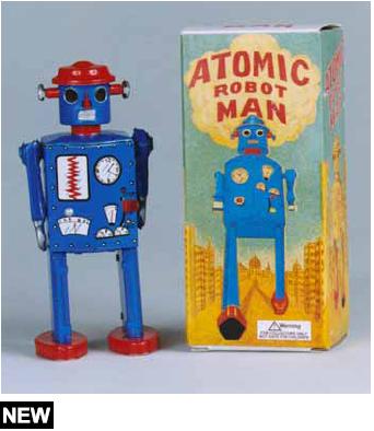 Rare Atomic Robot Man Copied Including Box