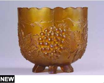 Grape Delight Carnival Glass,Indian Hawthorn Size