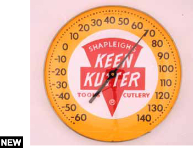 Keen Kutter 3 Ring Boat Side Fishing Net 12” x 36” NOS NEW 1950's Weber Dot  Line