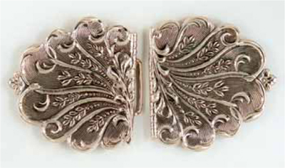 Unger Brothers Sterling Silver Belt Buckle I Kirsten Corner