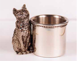Silver Plate Toothpick Holder