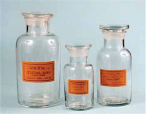 Confusing Apothecary Style Bottles and Jars with Dated Labels