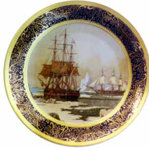 Fantasy Limoges Mark on Plates Made in China