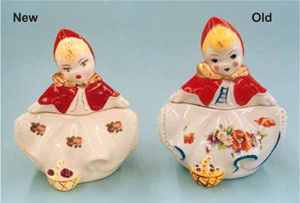 Little Red Riding Hood Pottery Reproductions