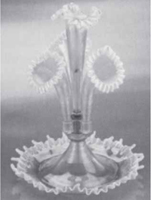 L.G. Wright Epergne Mold Put Back in Production by Fenton