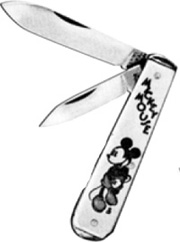 All 1933 Worlds Fair Mickey Mouse Knives are Fake