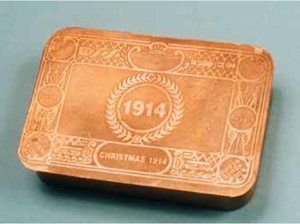 Brass Candy Box Dated 1914