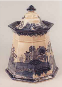 Blue Willow Transferware - Fort Smith National Historic Site (U.S.