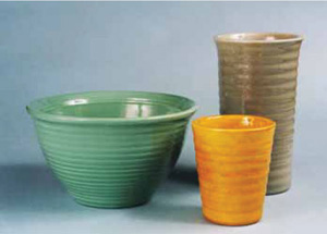 bauer pottery ringware