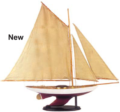 New Pond Sailboats Closer to Originals