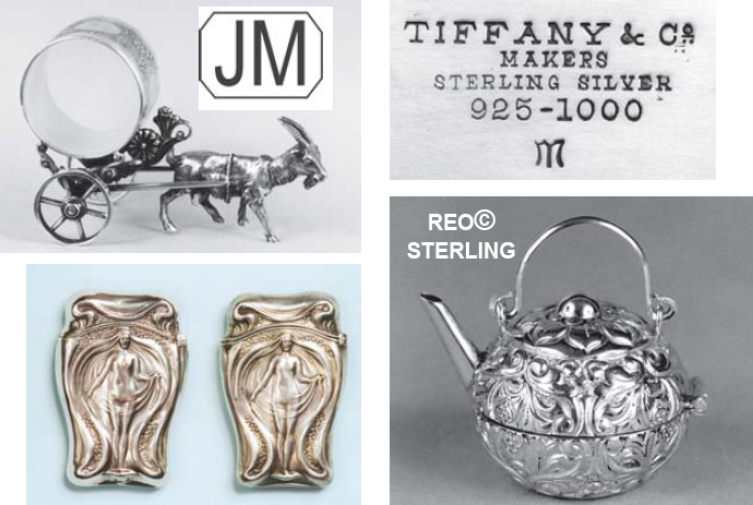 Confusing Marks on Sterling Silver and Silver Plate