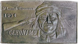 1904 Geronimo Native American Belt Buckle Saint Louis Missouri Exposit –  Pocatello Market