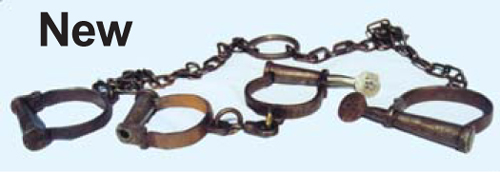 Handcuffs Cuffs Shackle Decal Sticker Multiple Patterns & Sizes ebn1873 