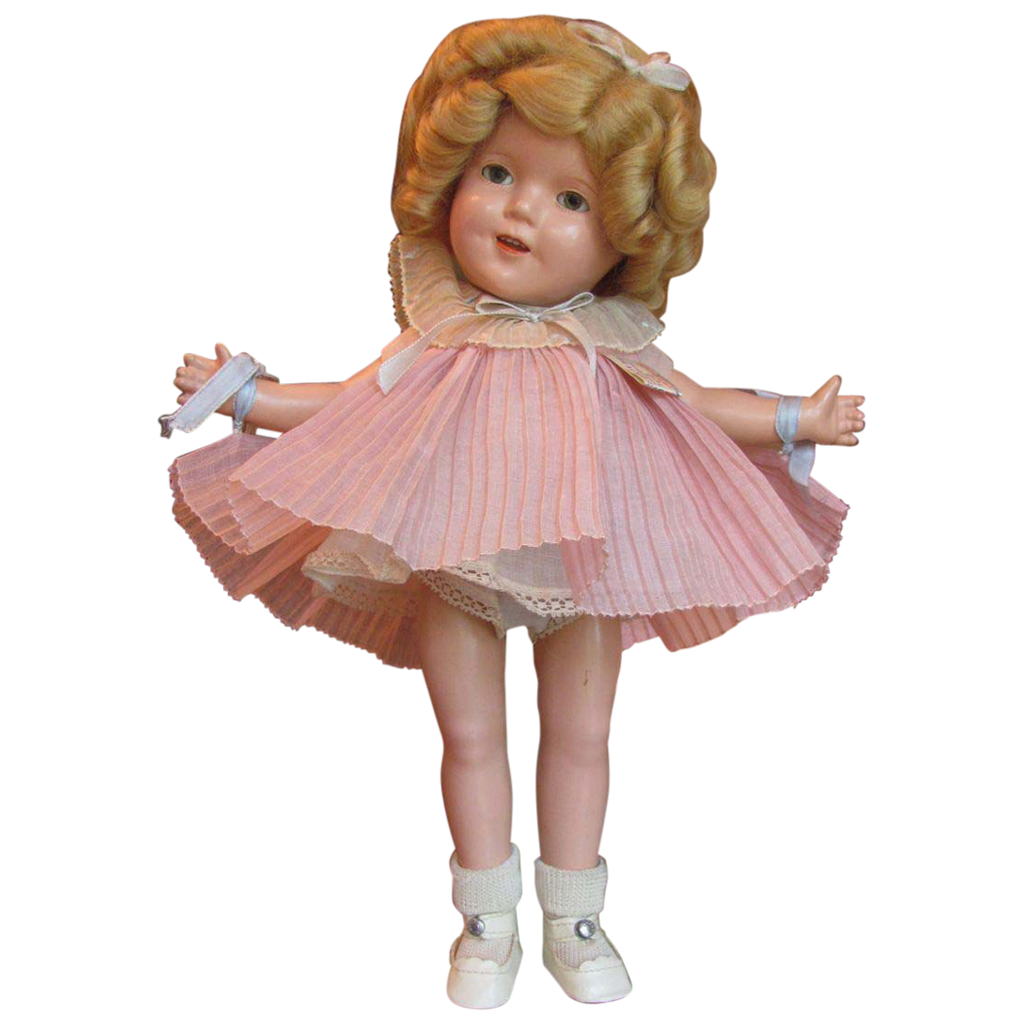 Thank you 'L'_Shirley Temple Doll_Mint in Box_13