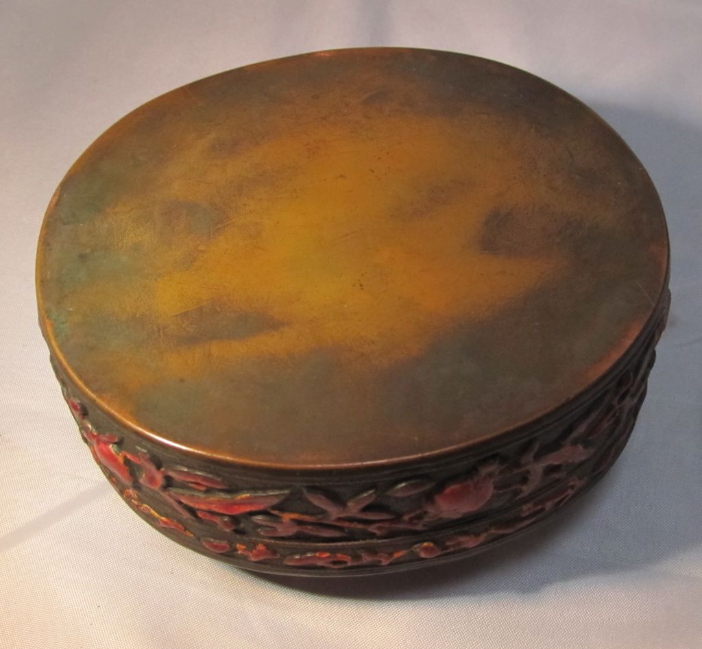 Antique Chinese Copper & Beijing Glass Box from thesteffencollection on ...