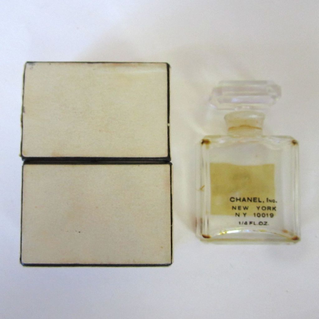 Vintage Chanel Perfume Bottle & Box 50's 60's, Chanel No. 5 from ...