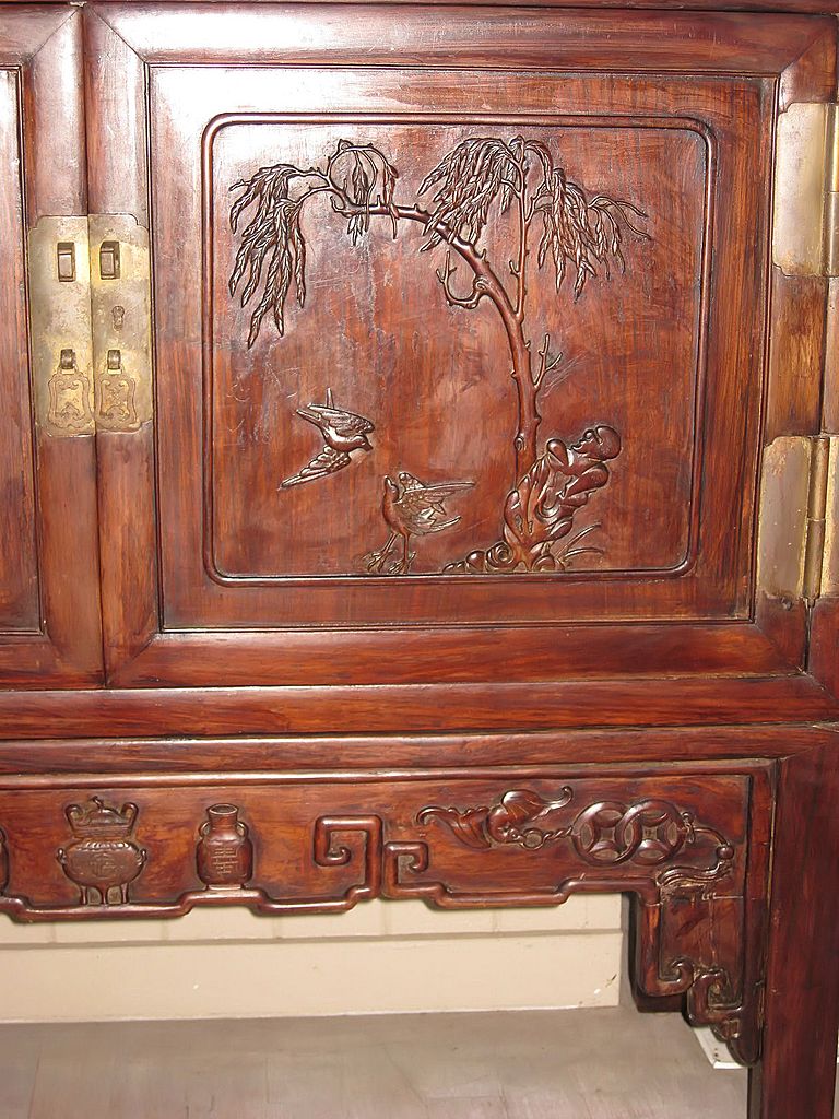 19th Century Chinese Hongmu Wood Cabinet from dynastycollections on ...