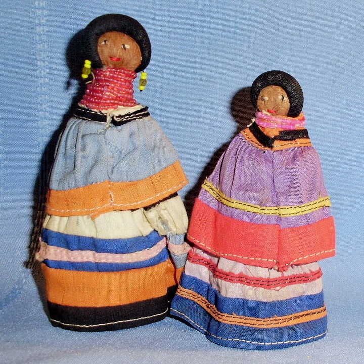 Old Seminole Indian Dolls from Florida from hattonsgalleryofdolls on ...