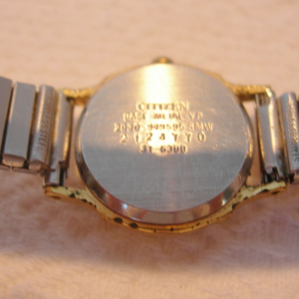 Vintage Ladies Citizen Quartz Watch with Diamond Chips from ...