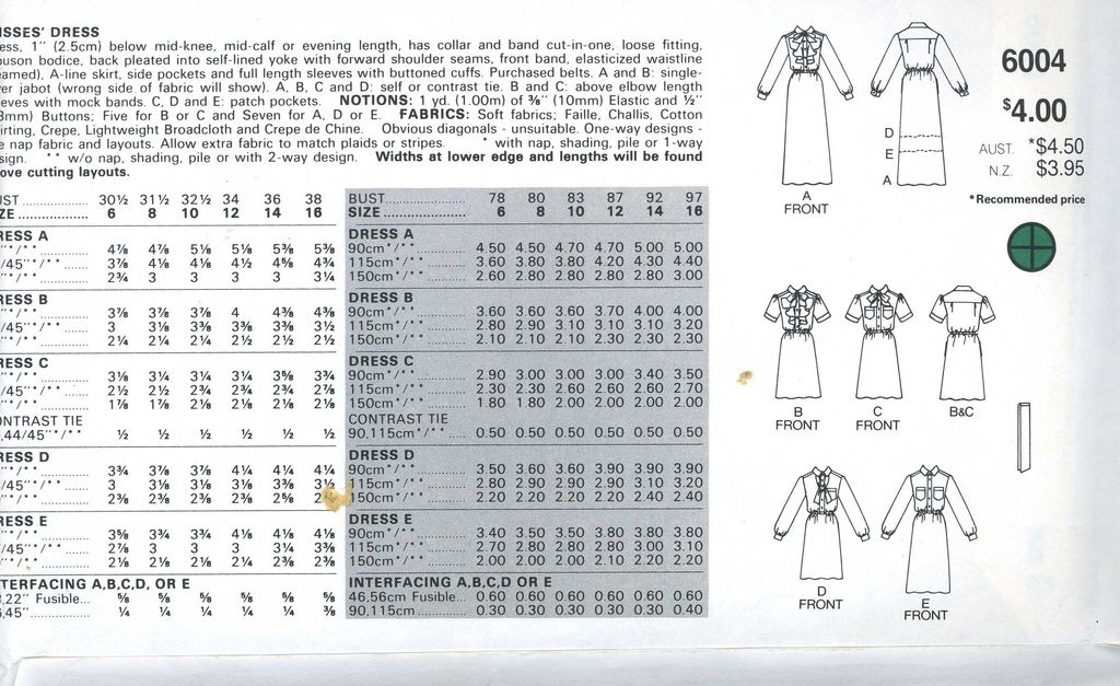 1960 Vintage Shirtwaist Dress Pattern McCalls by ThePlayfulNeedle