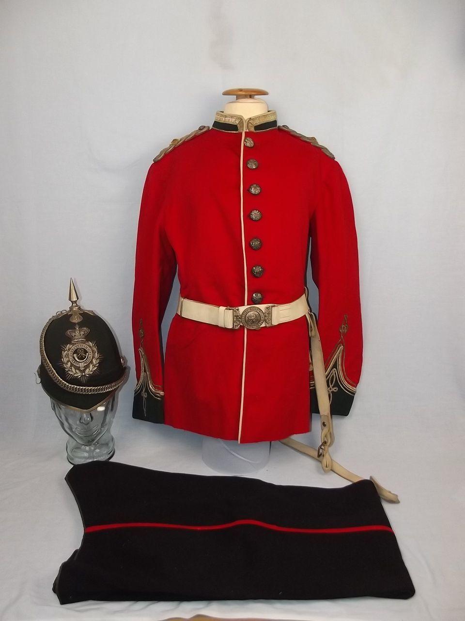 1880 Pattern 4th Lanarkshire Rifle Volunteers Lieutenant’s Uniform Set