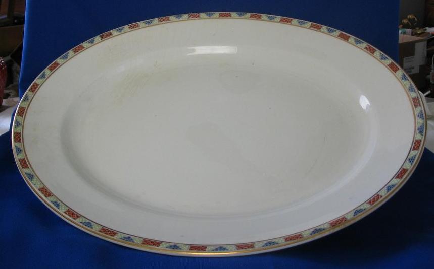 Large John Haddock & Sons Royal Vitreous Platter from adreamremembered ...