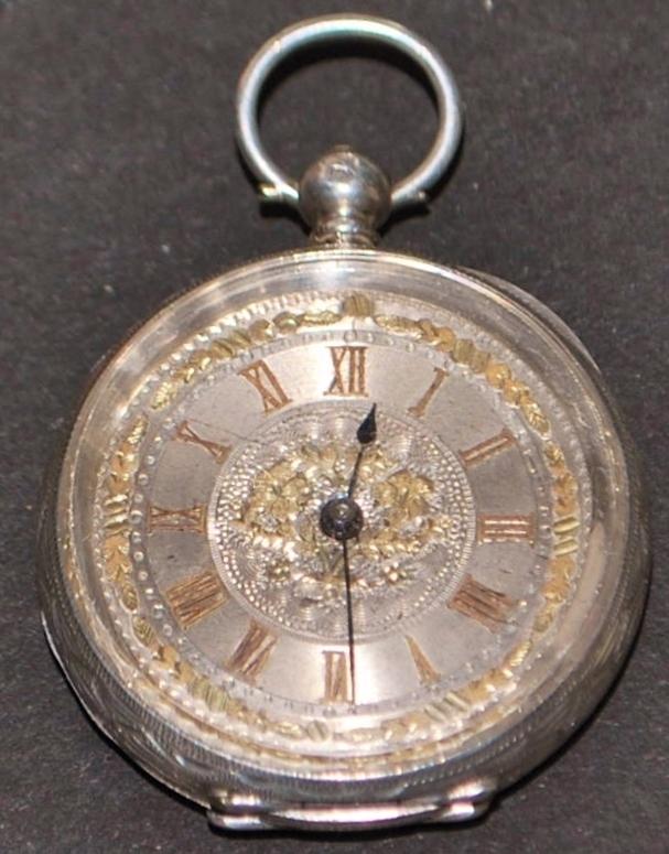 Swiss 935 Silver Pocket Watch, KWKS - 1890's from antiqueworldusa on ...