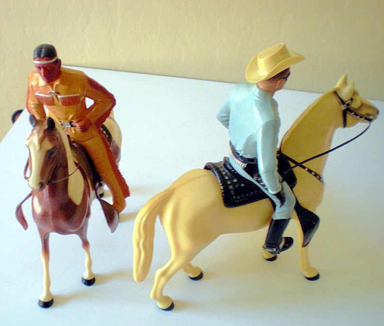 Hartland Lone Ranger & Silver Tonto & Scout FULL Size from ...