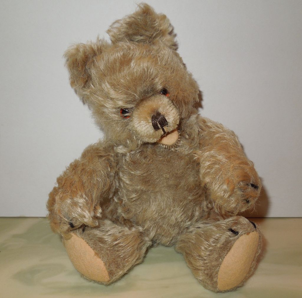 Vintage Hermann Zotty Teddy Bear from chippewalakeantiques on Ruby Lane