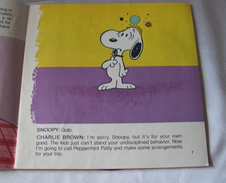 Charlie Brown Presents He's Your Dog Charlie Brown Book And Record from ...