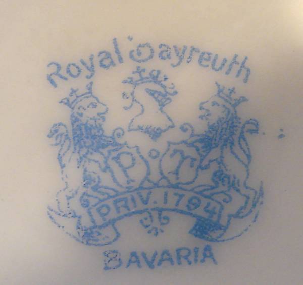 Dating royal bayreuth marks