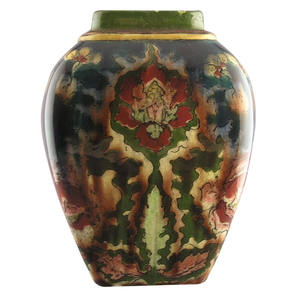 Royal Bonn Germany “Old Dutch” Floral Motif Vase c.1890-1923) from ...