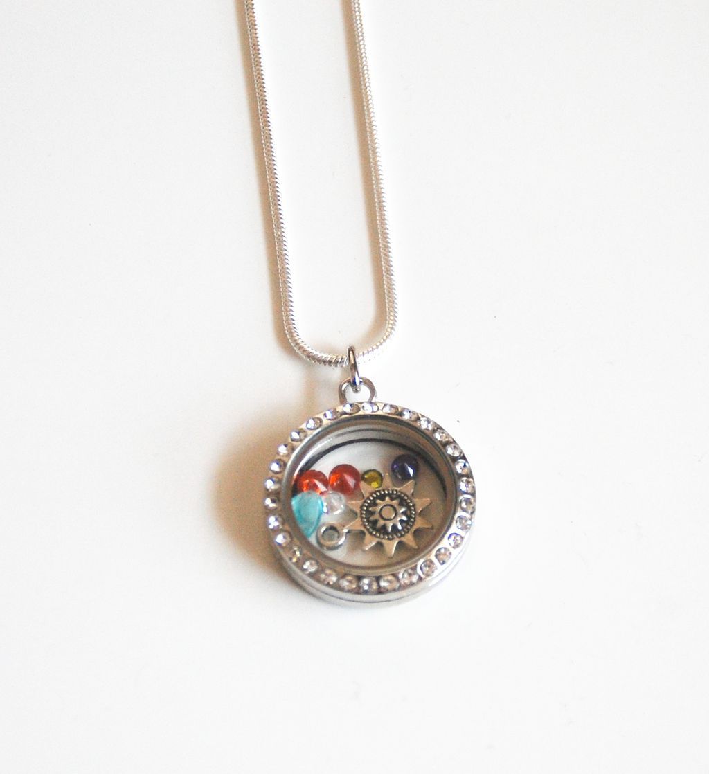 Memory Glass Locket-Floating Charm Locket- Mother's Day Locket- from ...