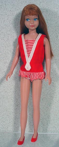 Mattel Titian Skipper Doll, 1964 in Original Bathing Suit! from ...