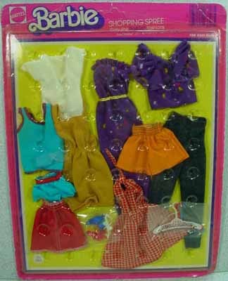 NRFC Mattel Barbie Shopping Spree Clothing Set, 1975! from ...
