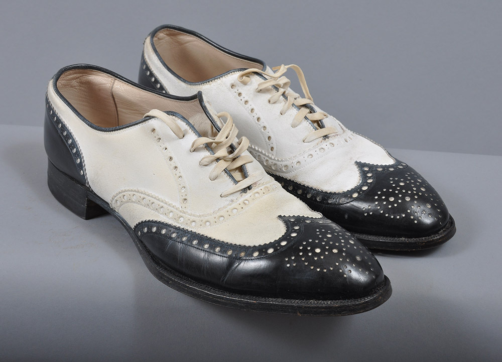 Vintage 1930s Hanans Hurdler Spectators Wingtip Shoes- Norman Vincent ...