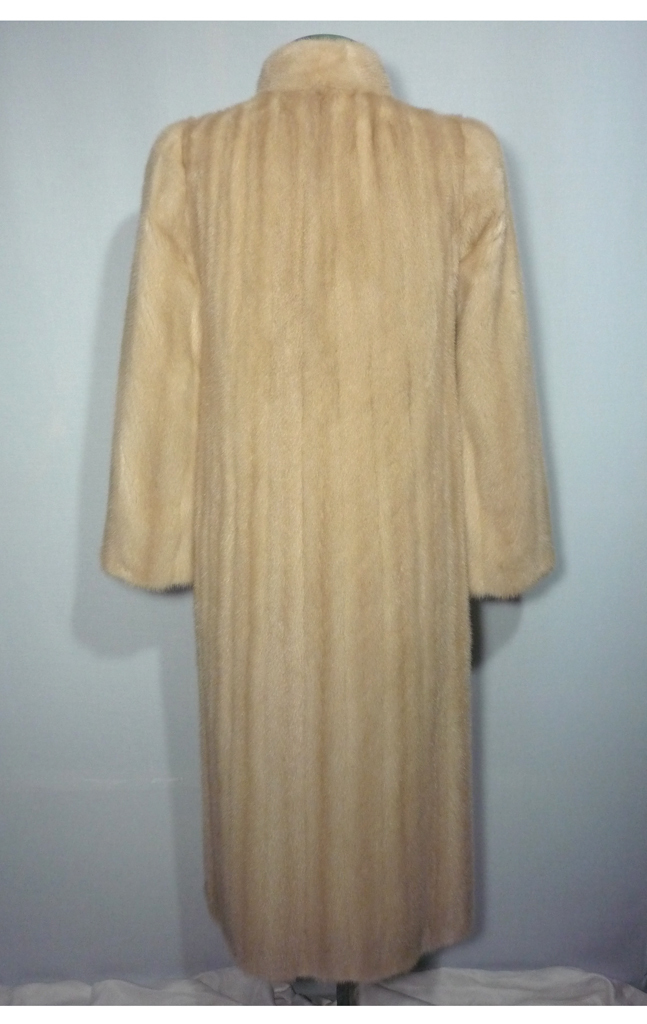 Vintage 1970s Avanti Blonde Full Length Mink Coat Originally Sold At ...