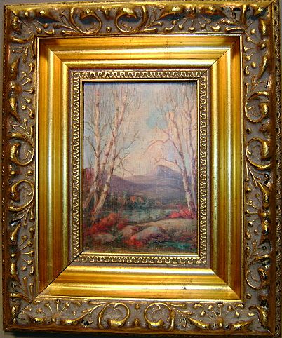 Hamilton Hamilton Oil Painting Mt. Chocorua, NH Landscape from ...