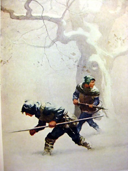 The Black Arrow - Illustrated by NC Wyeth from openslate