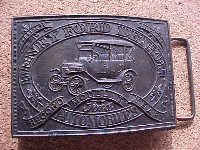 Henry ford model t belt buckle #6